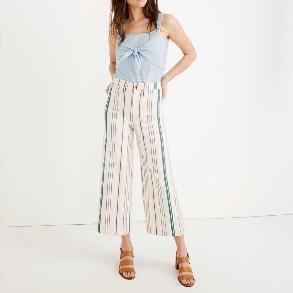Emmett Wide-Leg Crop Pants
